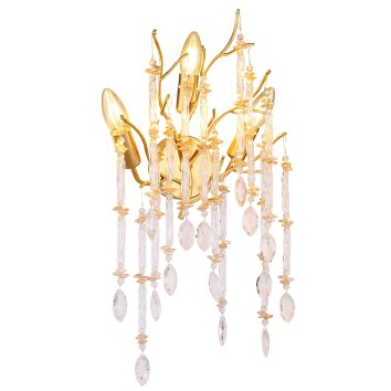 Globo Gloria Wandlamp Goud, 3-lichts