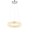 Globo Laurel Hanglamp LED Chroom, 1-licht, Afstandsbediening