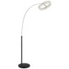 Globo Laurel Staande lamp LED Zwart, 1-licht