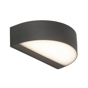 AEG Monido Buiten muurverlichting LED Antraciet, Wit, 1-licht