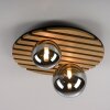 Lichten Direct STIKA Plafondlamp LED Hout licht, 2-lichts