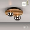 Lichten Direct STIKA Plafondlamp LED Hout licht, 2-lichts