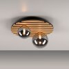 Lichten Direct STIKA Plafondlamp LED Hout licht, 2-lichts
