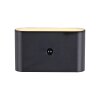 Lichten Direct ZIDDY Wandlamp LED Zwart, 2-lichts, Bewegingsmelder