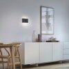 Lichten Direct ZIDDY Wandlamp LED Zwart, 2-lichts, Bewegingsmelder