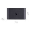 Lichten Direct ZIDDY Wandlamp LED Zwart, 2-lichts, Bewegingsmelder