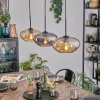 Mertola Hanglamp, Hanglamp Zwart, 3-lichts