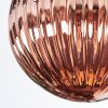 Chehalis Plafondlamp, Kogellampje Goud, Zwart, 3-lichts
