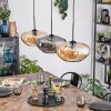 Mertola Hanglamp, Hanglamp Zwart, 3-lichts