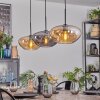 Mertola Hanglamp, Hanglamp Zwart, 3-lichts