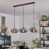 Mertola Hanglamp, Hanglamp Zwart, 3-lichts
