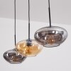 Mertola Hanglamp, Hanglamp Zwart, 3-lichts