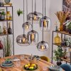 Apedo Hanglamp, Hanglamp Duidelijk, Rookkleurig, 6-lichts