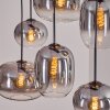 Apedo Hanglamp, Hanglamp Duidelijk, Rookkleurig, 6-lichts