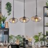 Mertola Hanglamp, Hanglamp Amber, Duidelijk, 3-lichts