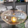Mertola Hanglamp, Hanglamp Amber, Duidelijk, Rookkleurig, 3-lichts