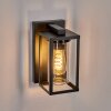 Portalis Wandlamp voor buiten, Wandlamp Zwart, 1-licht