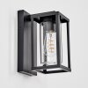 Portalis Wandlamp voor buiten, Wandlamp Zwart, 1-licht