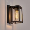 Portalis Wandlamp voor buiten, Wandlamp Zwart, 1-licht