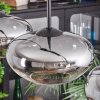 Mertola Hanglamp, Hanglamp Duidelijk, Rookkleurig, 4-lichts
