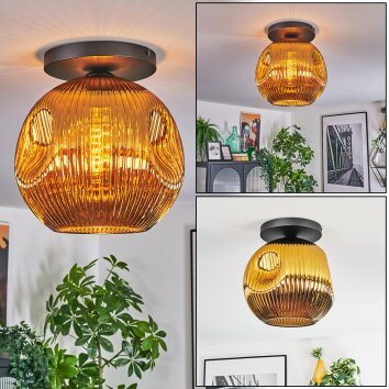 Ripoll Plafondlamp, Kogellampje Goud, 1-licht