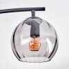 Koyoto Plafondlamp, Kogellampje Rookkleurig, 4-lichts