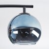 Koyoto Plafondlamp, Kogellampje Blauw, Goud, Groen, Koperkleurig, 4-lichts