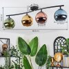 Koyoto Plafondlamp, Kogellampje Blauw, Goud, Groen, Koperkleurig, 4-lichts