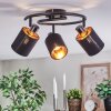 Fallhagen Plafondlamp, Plafondspot Zwart, 3-lichts