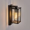 Tourega Wandlamp voor buiten, Wandlamp Zwart, 1-licht, Bewegingsmelder