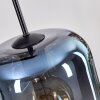 Lauden Hanglamp, Hanglamp Blauw, Groen, Duidelijk, Koperkleurig, Rookkleurig, 6-lichts