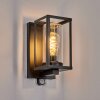 Portalis Wandlamp voor buiten, Wandlamp Zwart, 1-licht, Bewegingsmelder