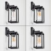 Avete Wandlamp voor buiten, Wandlamp Zwart, 1-licht