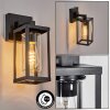 Avete Wandlamp voor buiten, Wandlamp Zwart, 1-licht