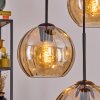Koyoto Hanglamp, Kogellampje, Hanglamp Amber, 4-lichts