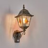 Chatelain Wandlamp voor buiten, Wandlamp Goud, Zwart, 1-licht, Bewegingsmelder