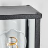 Tourega Wandlamp voor buiten, Wandlamp Zwart, 1-licht