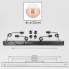 Koyoto Hanglamp, Kogellampje, Hanglamp Amber, Duidelijk, 4-lichts