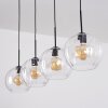 Koyoto Hanglamp, Kogellampje, Hanglamp Duidelijk, 4-lichts