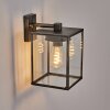 Gramilla Wandlamp voor buiten, Wandlamp Zwart, Zilver, 1-licht