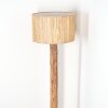 Bongal Staande lamp Natuurlijke kleuren, Zwart, 1-licht