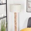 Bassagoda Staande lamp Natuurlijke kleuren, Zwart, 1-licht