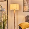 Bassagoda Staande lamp Natuurlijke kleuren, Zwart, 1-licht