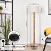 Bassagoda Staande lamp Natuurlijke kleuren, Zwart, 1-licht
