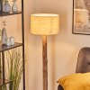 Bassagoda Staande lamp Natuurlijke kleuren, Zwart, 1-licht