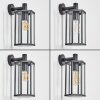 Monfanim Wandlamp voor buiten, Wandlamp Zwart, 1-licht