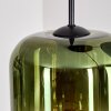 Lauden Hanglamp, Hanglamp Blauw, Groen, Duidelijk, Rookkleurig, 3-lichts