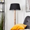 Bassagoda Staande lamp Natuurlijke kleuren, Zwart, 1-licht