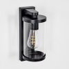 Telhada Wandlamp voor buiten, Wandlamp Zwart, 1-licht