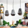 Duren Hanglamp, Hanglamp Zwart, 3-lichts